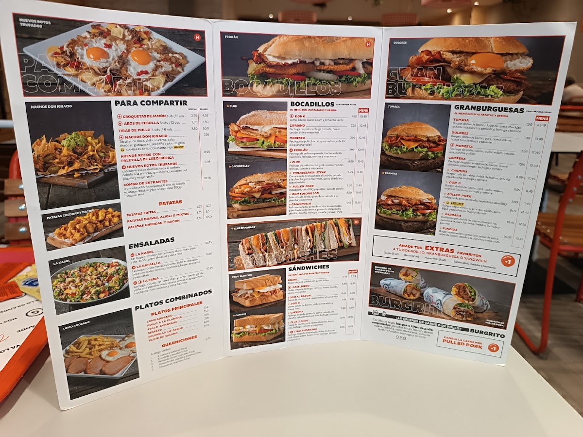 Don G Photo Menu 3