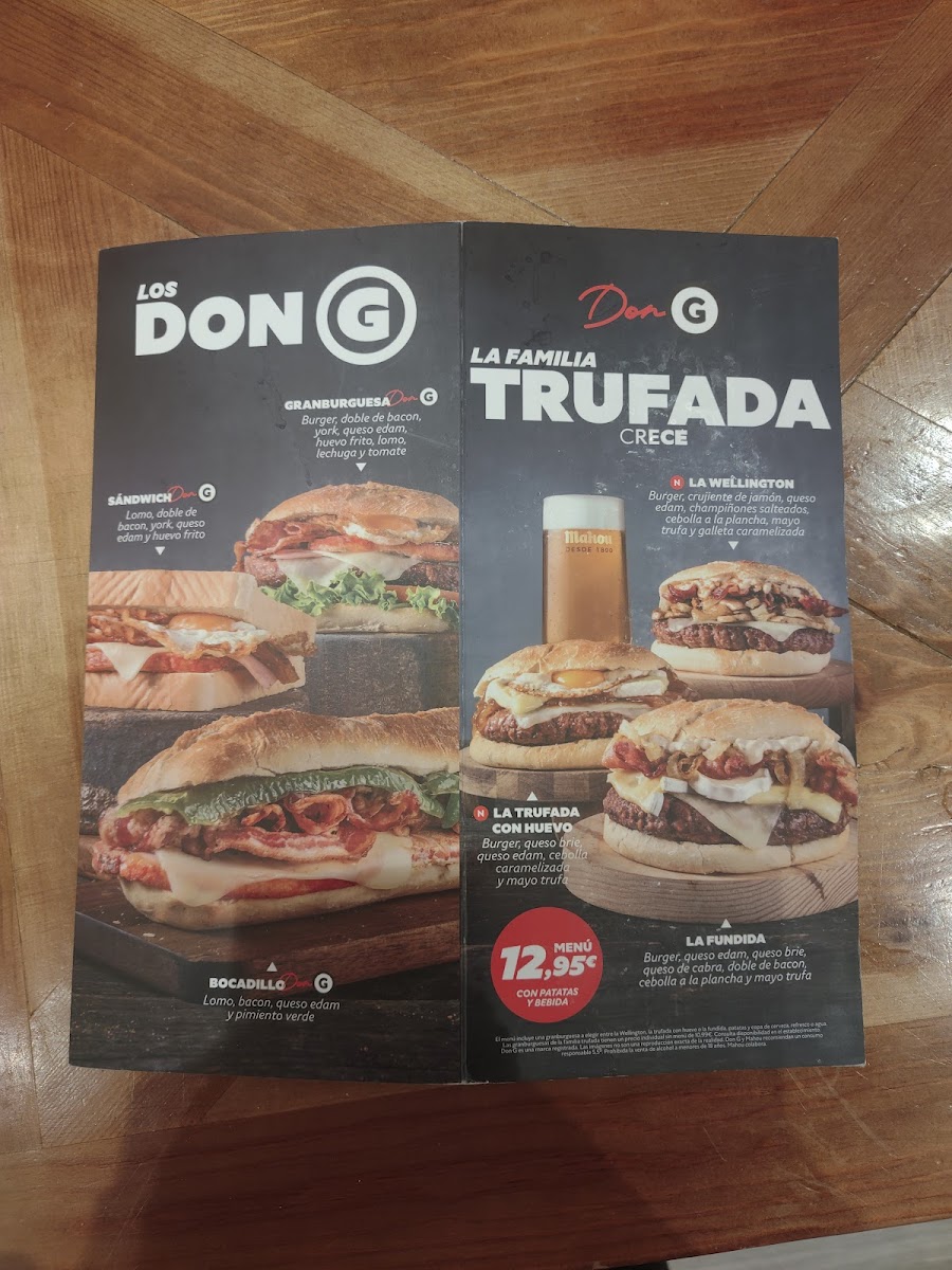 Don G Photo Menu 6
