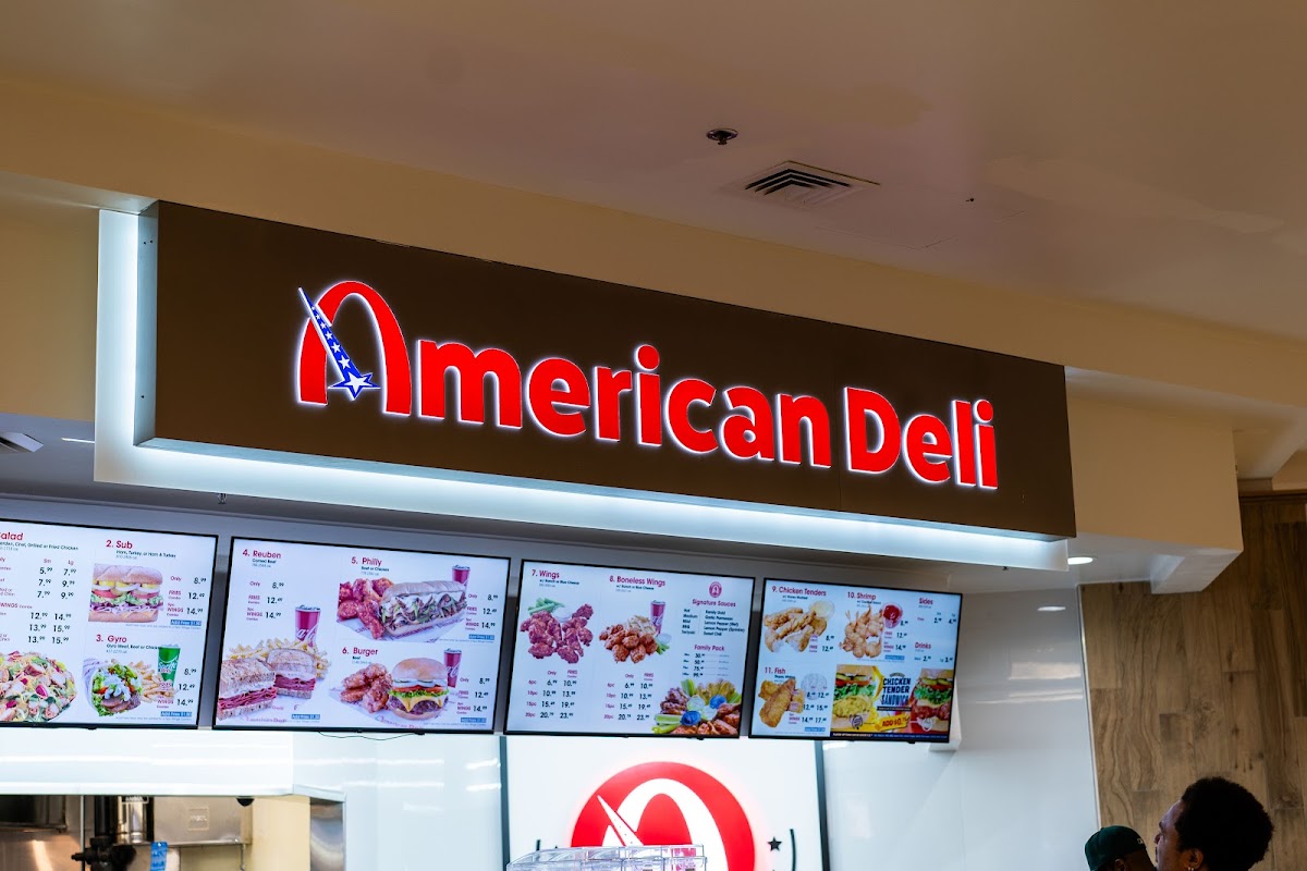 American Deli Photo Menu 1