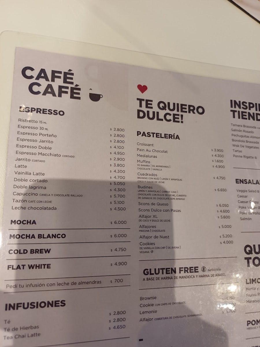 Tienda de Cafe Photo Menu 7