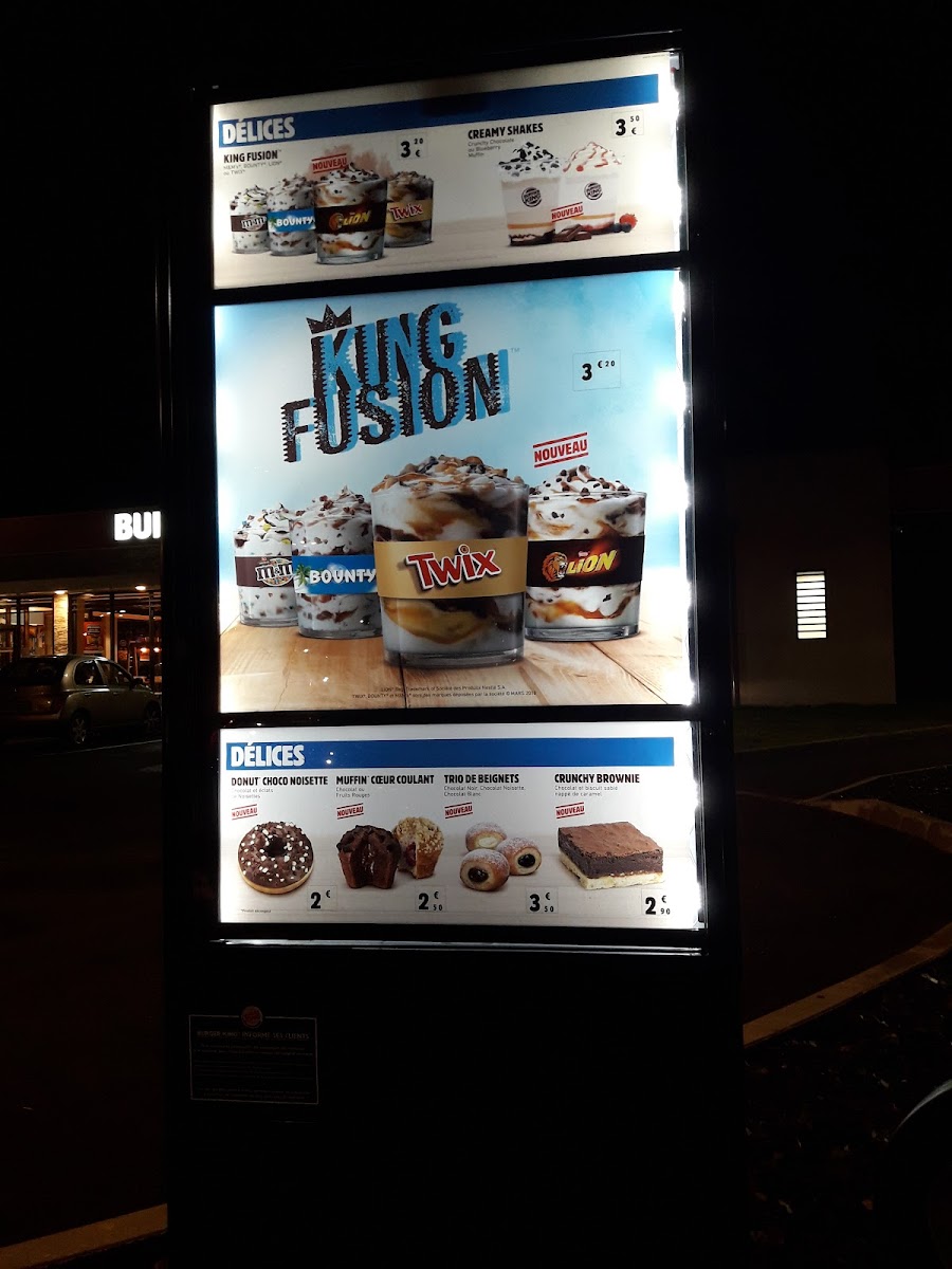Burger King Photo Menu 4