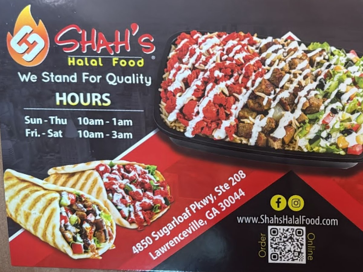 Shah's Halal Food Photo Menu 8