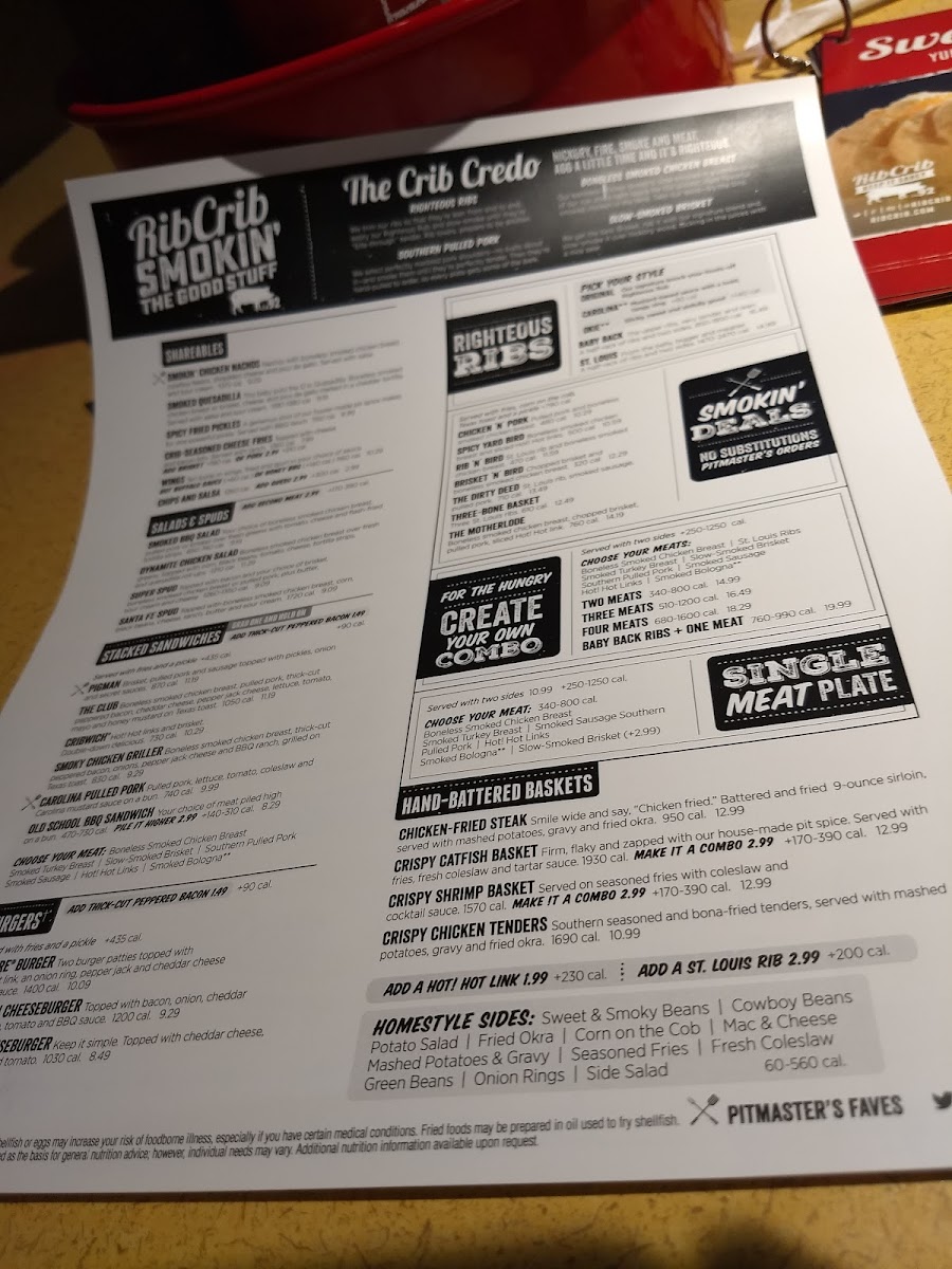 RibCrib BBQ Photo Menu 4