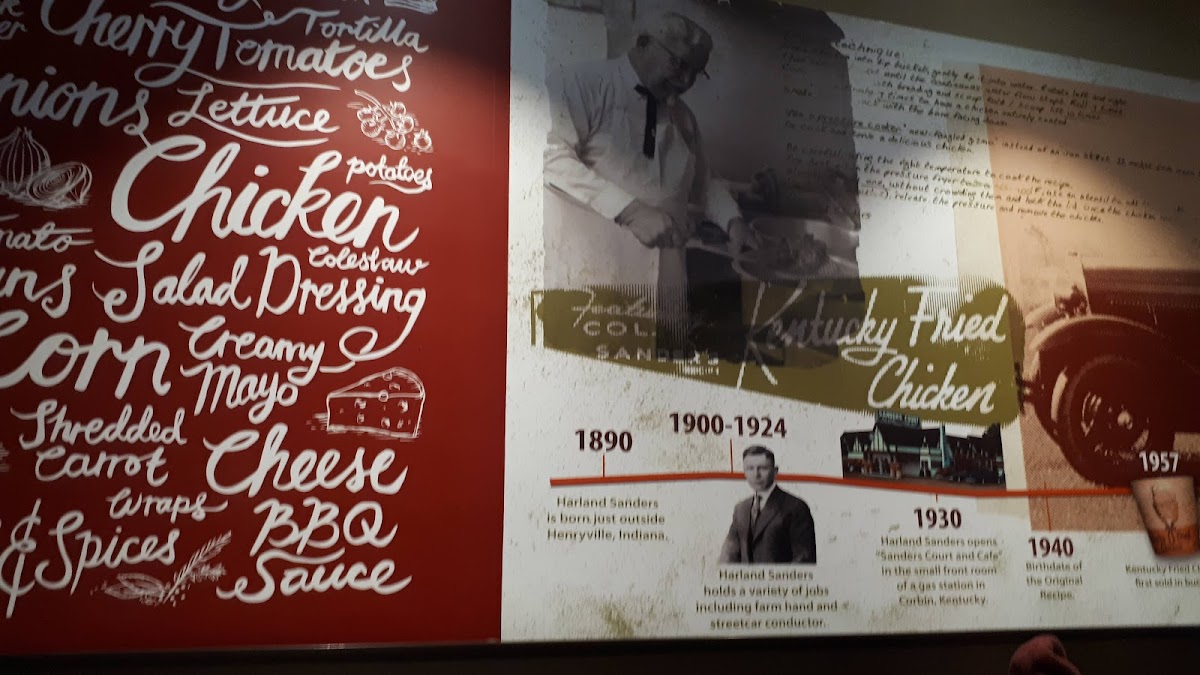 KFC Photo Menu 7
