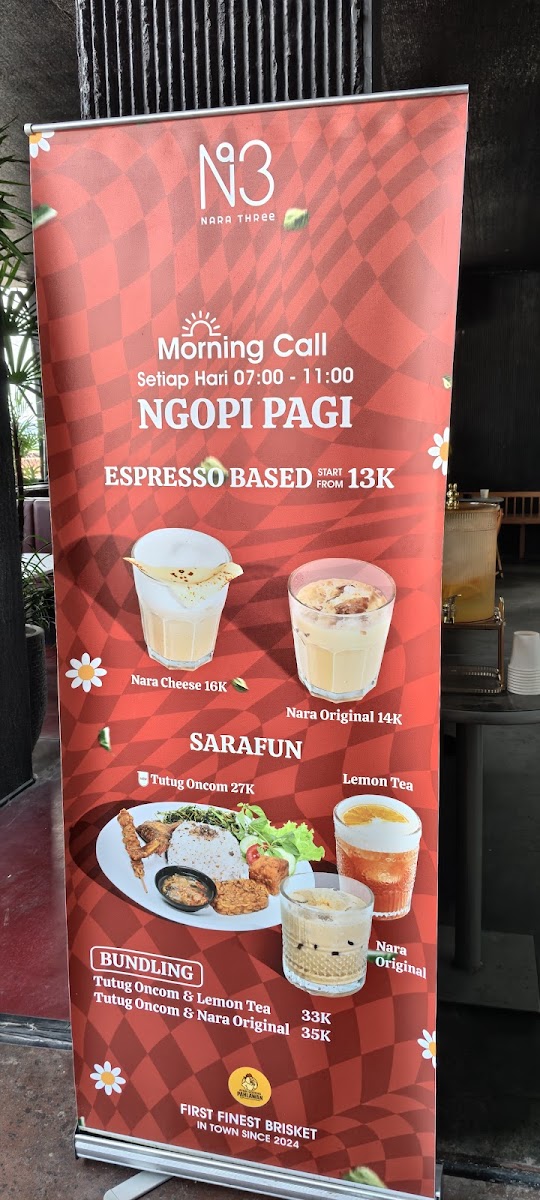 Cafe Nara Three Photo Menu 3