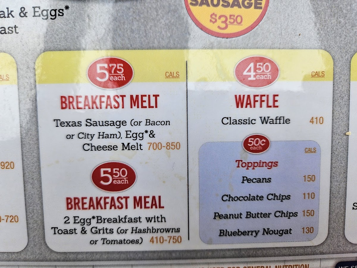 Waffle House Photo Menu 8