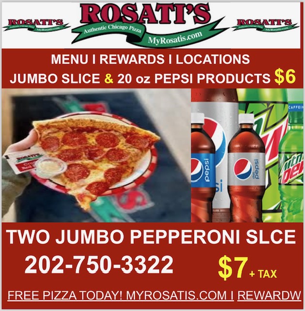 Rosati's Pizza Photo Menu 2