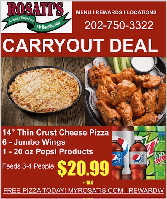 Rosati's Pizza Photo Menu 3