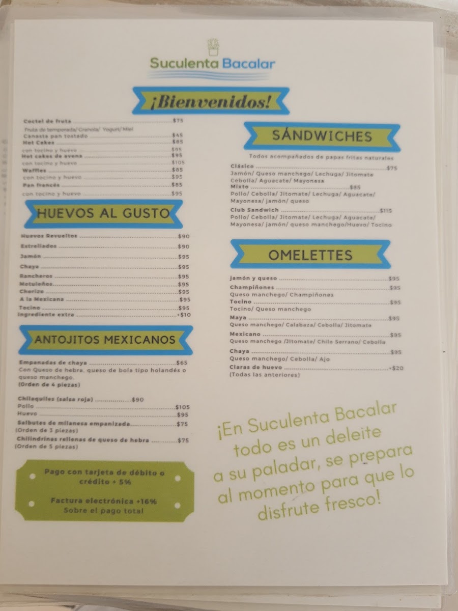 Suculenta Bacalar Photo Menu 4
