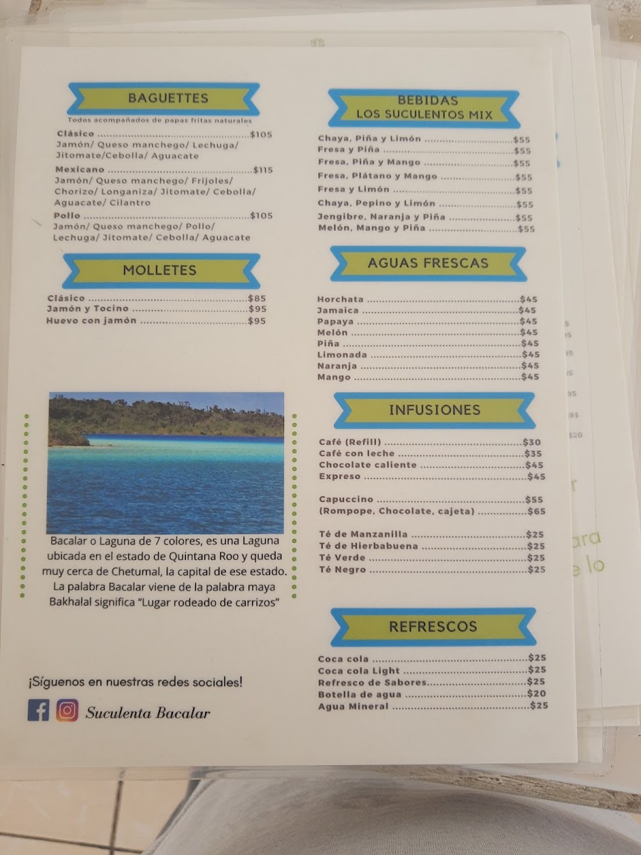 Suculenta Bacalar Photo Menu 5