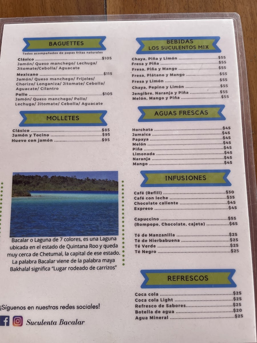 Suculenta Bacalar Photo Menu 7