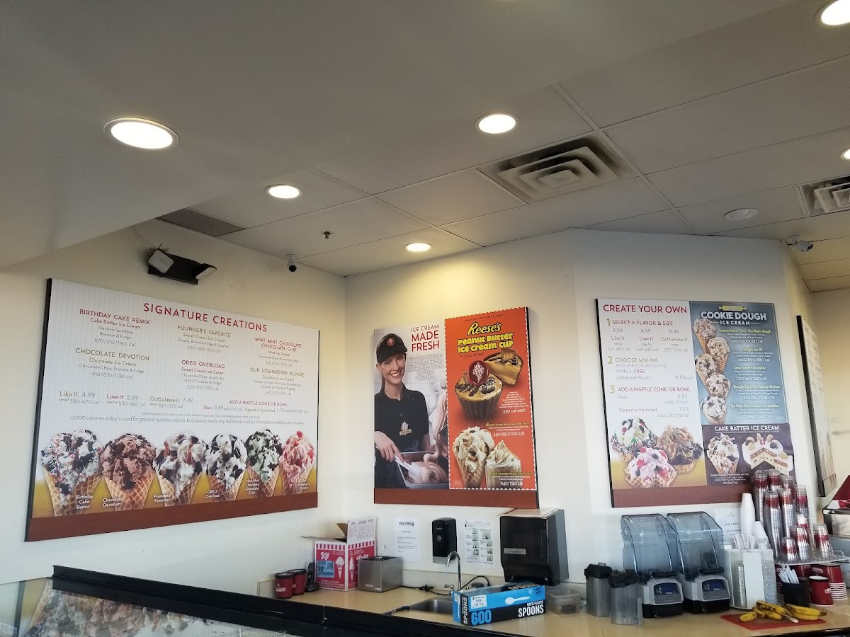 Cold Stone Creamery Photo Menu 2