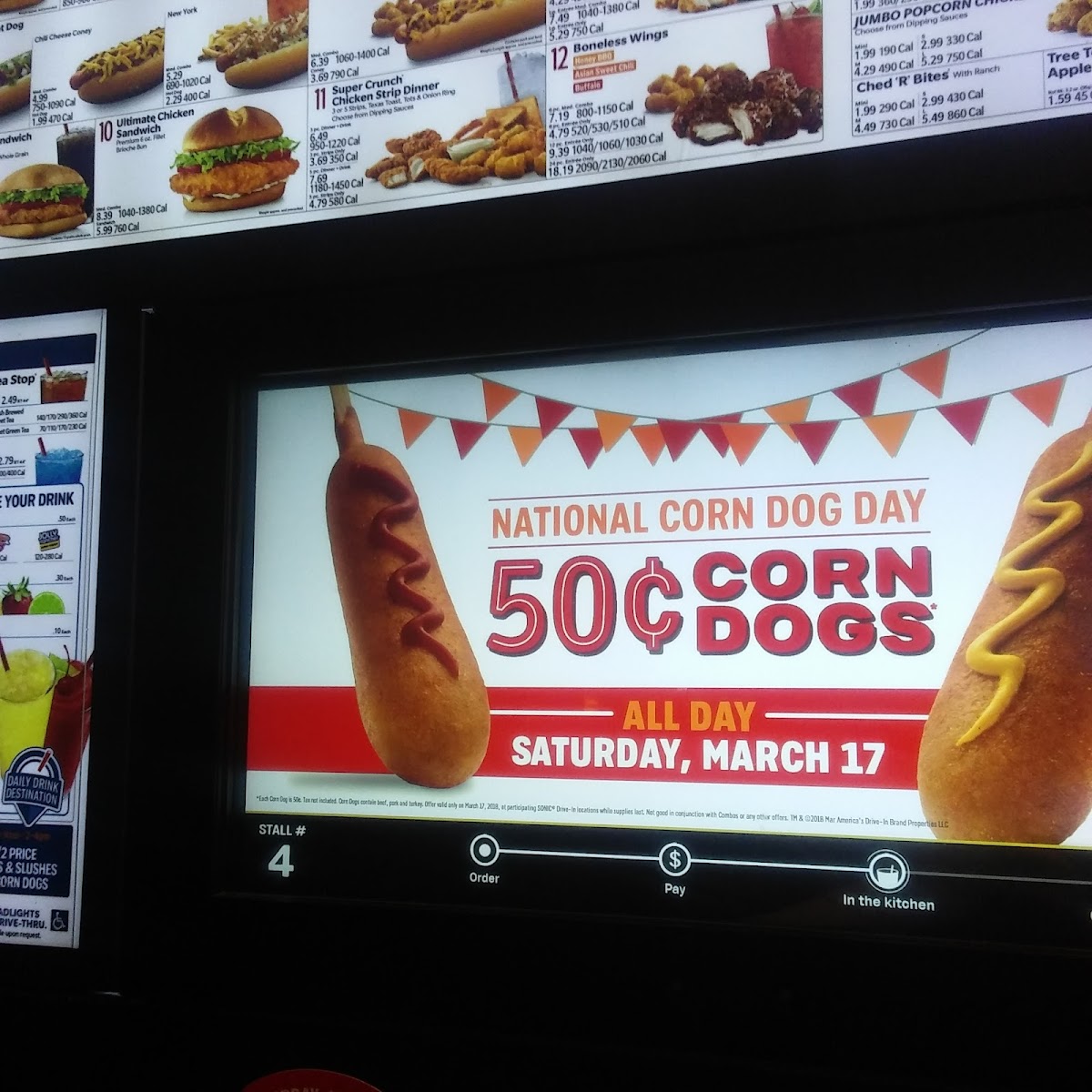 Sonic Drive-In Photo Menu 9