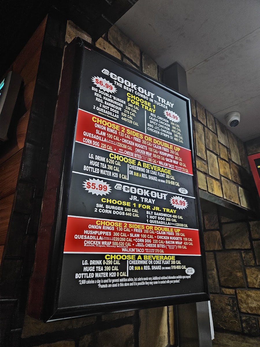 Cook Out Photo Menu 3