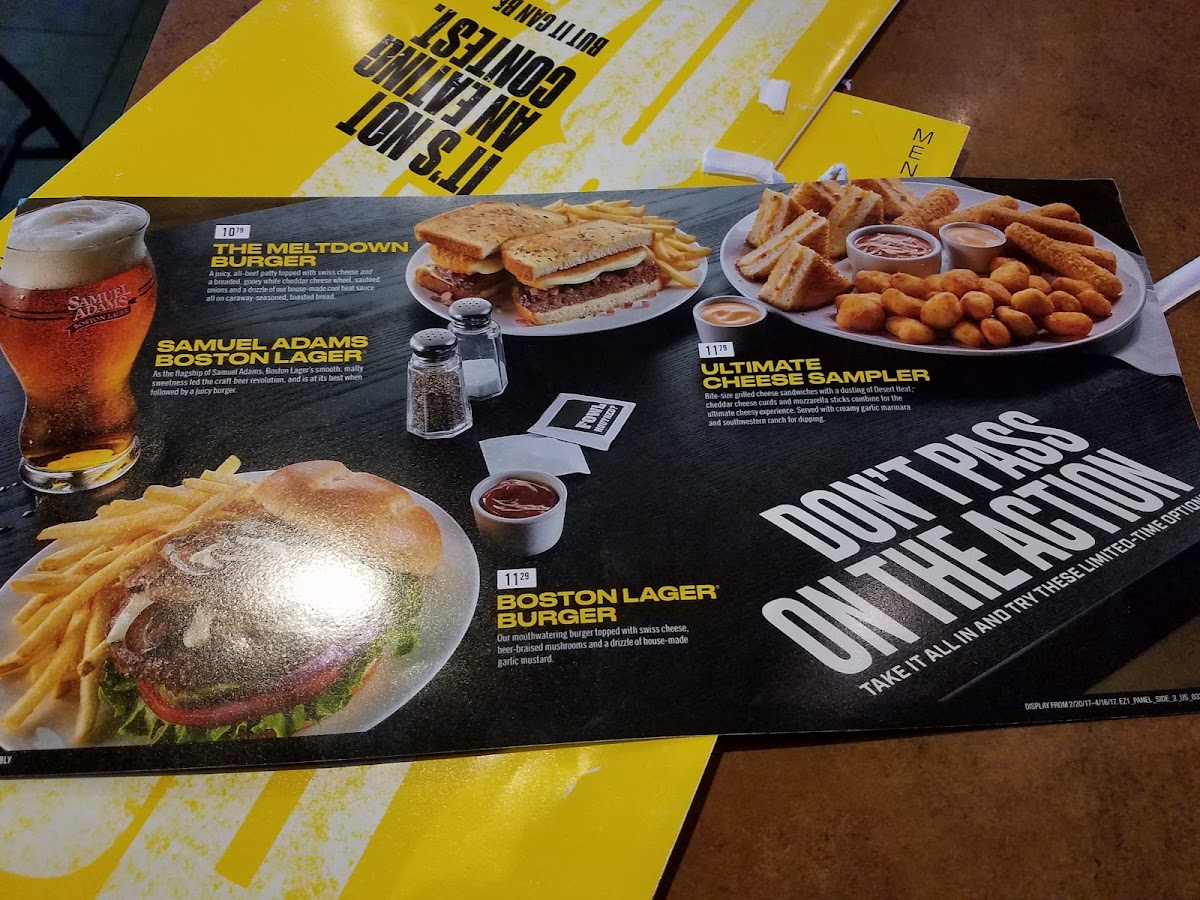 Buffalo Wild Wings Photo Menu 7