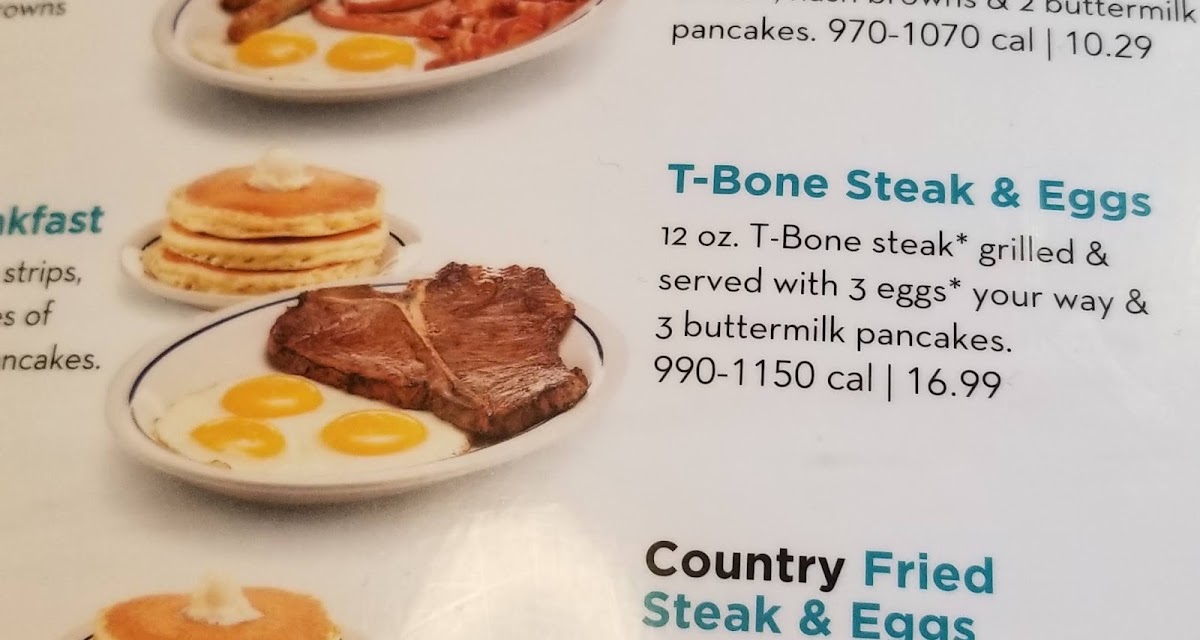 IHOP Photo Menu 9