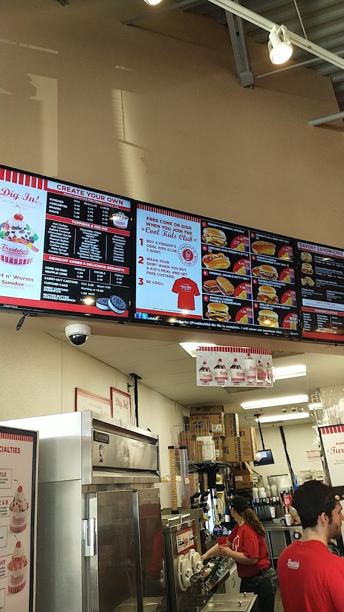 Freddy's Frozen Custard & Steakburgers Photo Menu 3