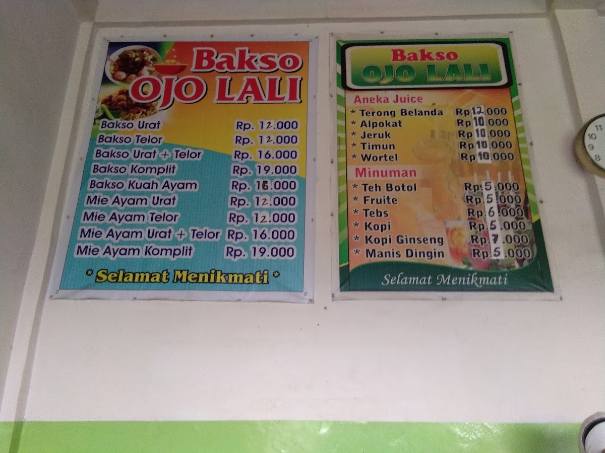 Bakso Ojo Lali Photo Menu 1