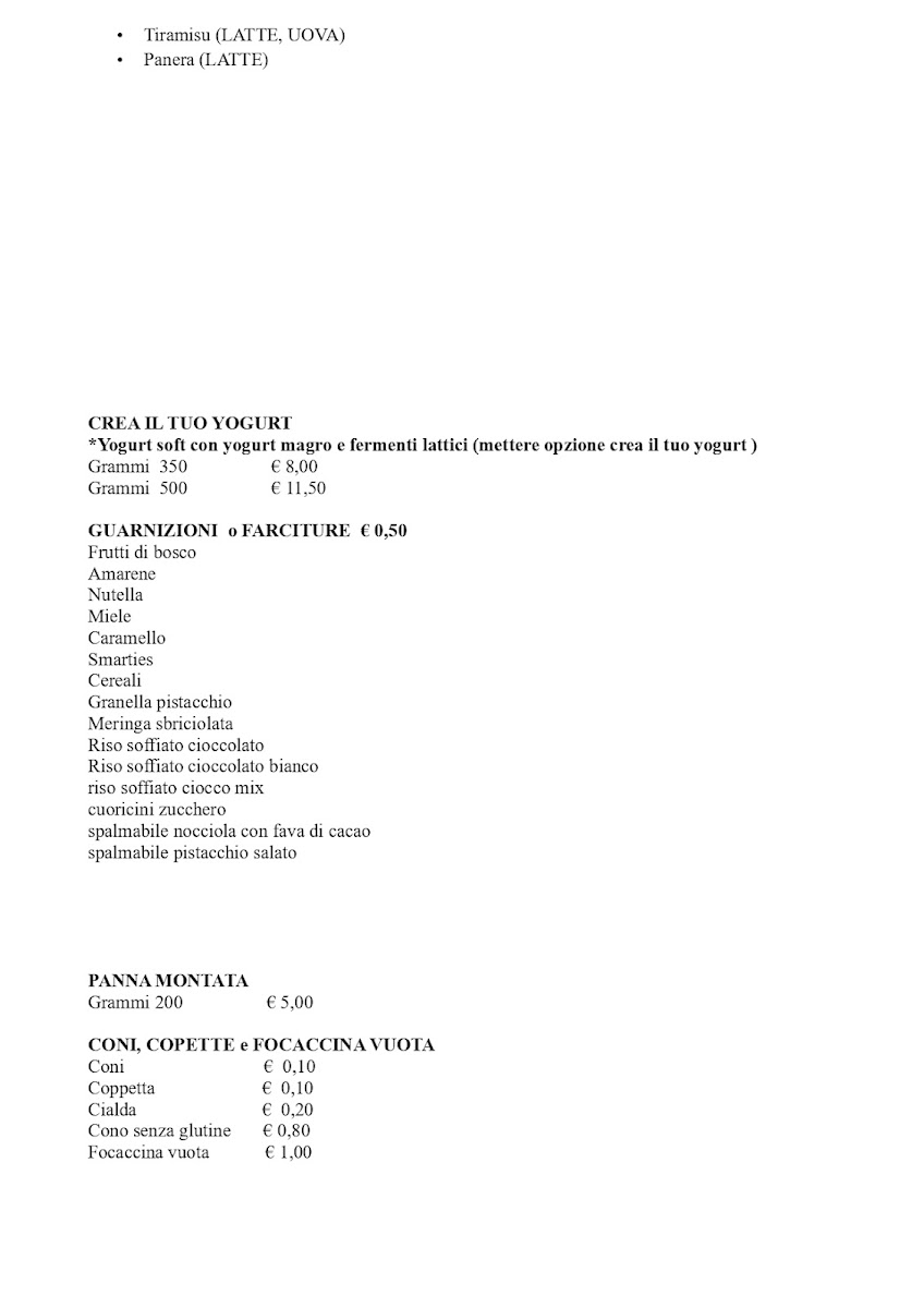 Gelateria K2 Photo Menu 5