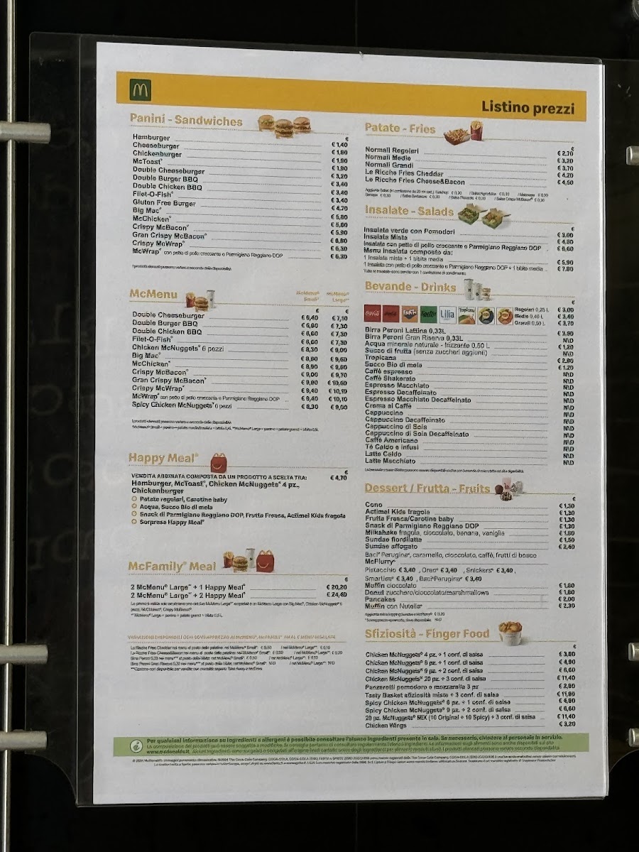 McDonald's Photo Menu 1
