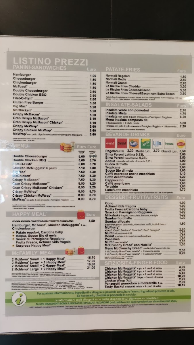 McDonald's Photo Menu 2