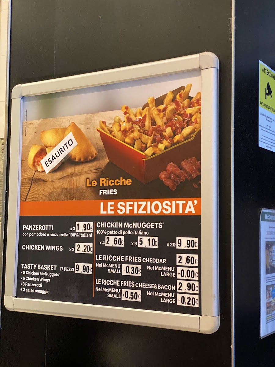 McDonald's Photo Menu 6