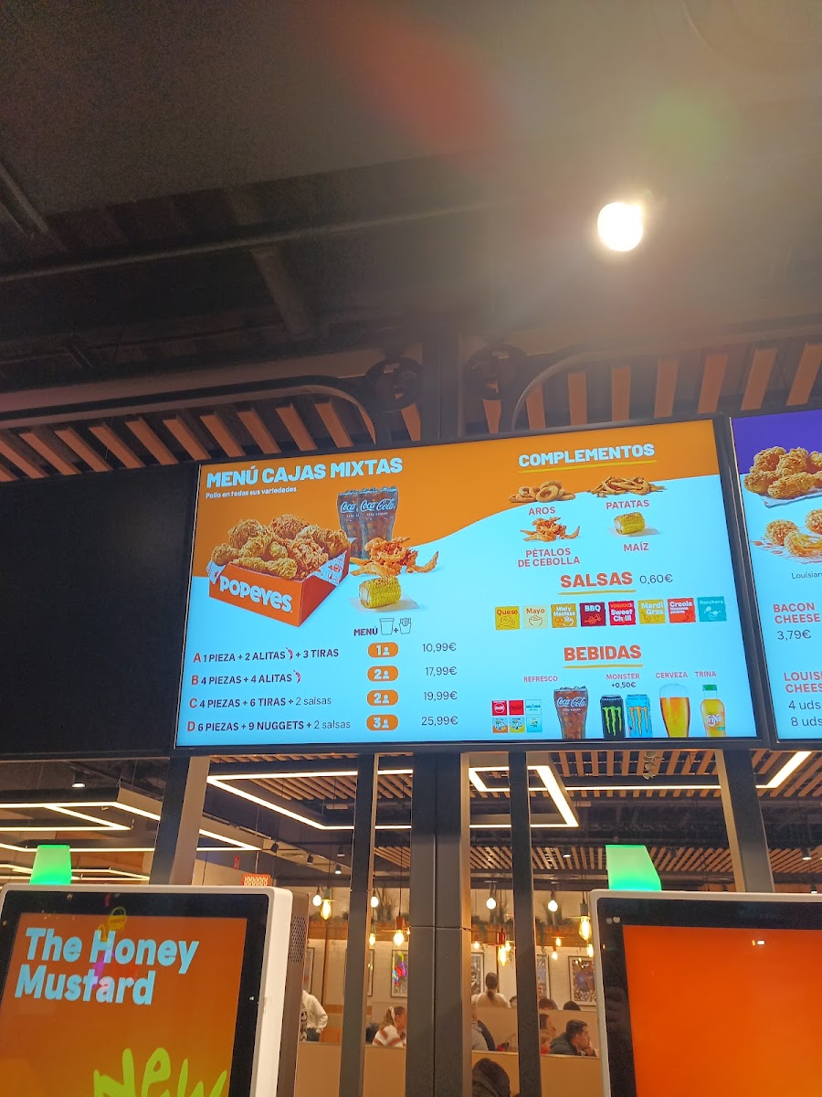 Popeyes Famous Louisiana Chicken Photo Menu 6