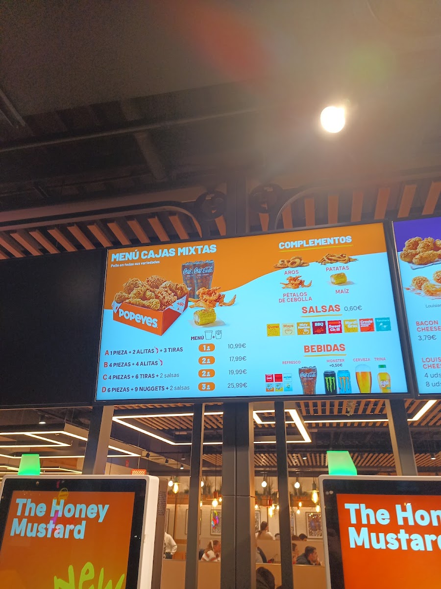 Popeyes Famous Louisiana Chicken Photo Menu 7