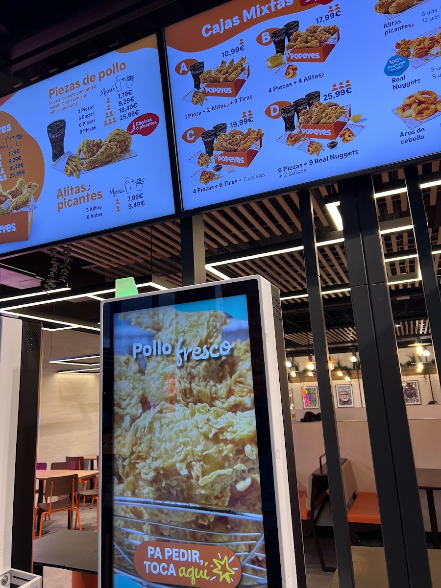 Popeyes Famous Louisiana Chicken Photo Menu 9