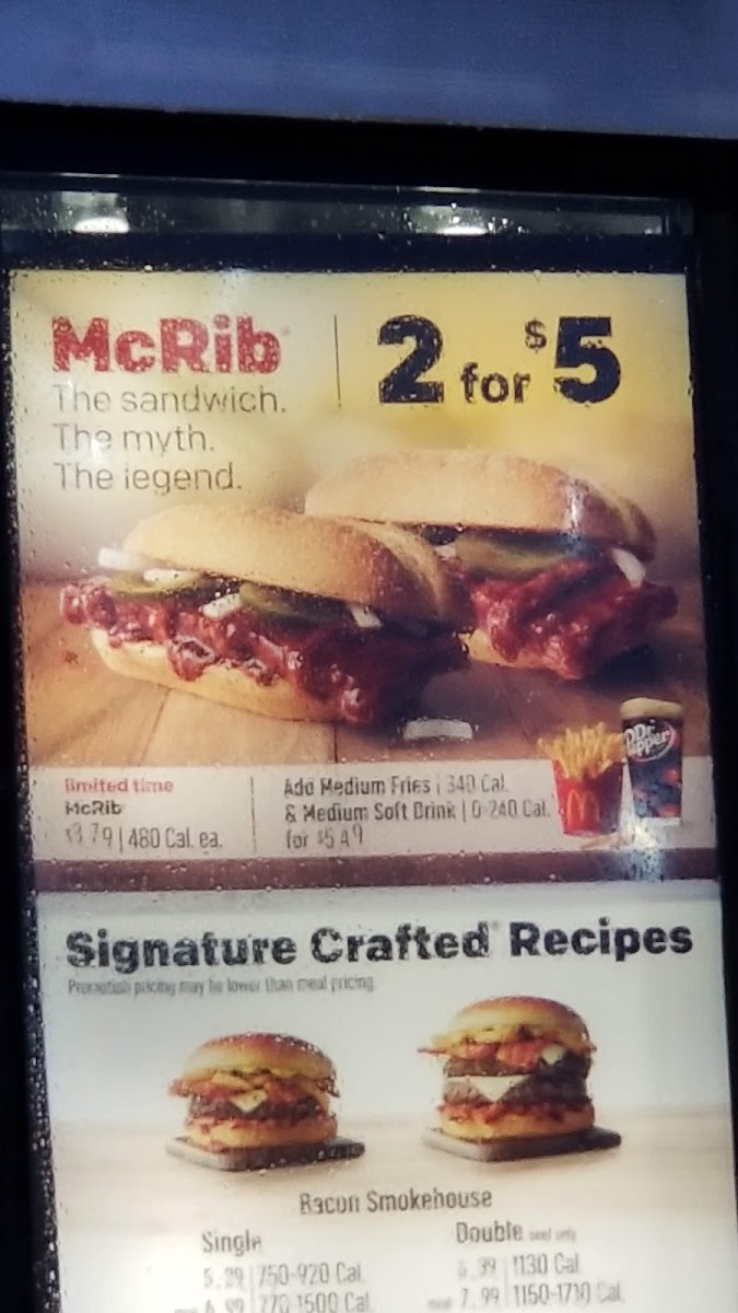 McDonald's Photo Menu 1