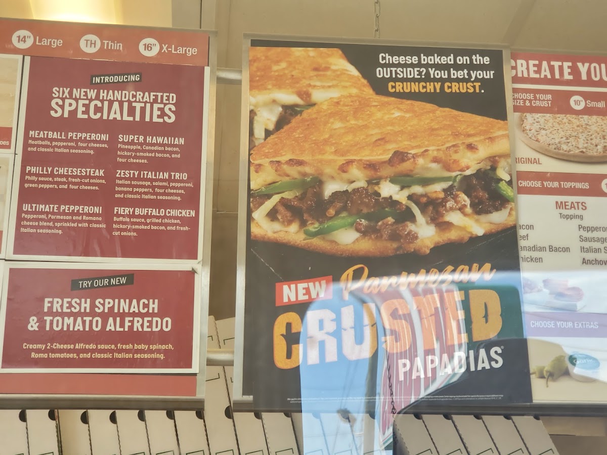 Papa Johns Pizza Photo Menu 3