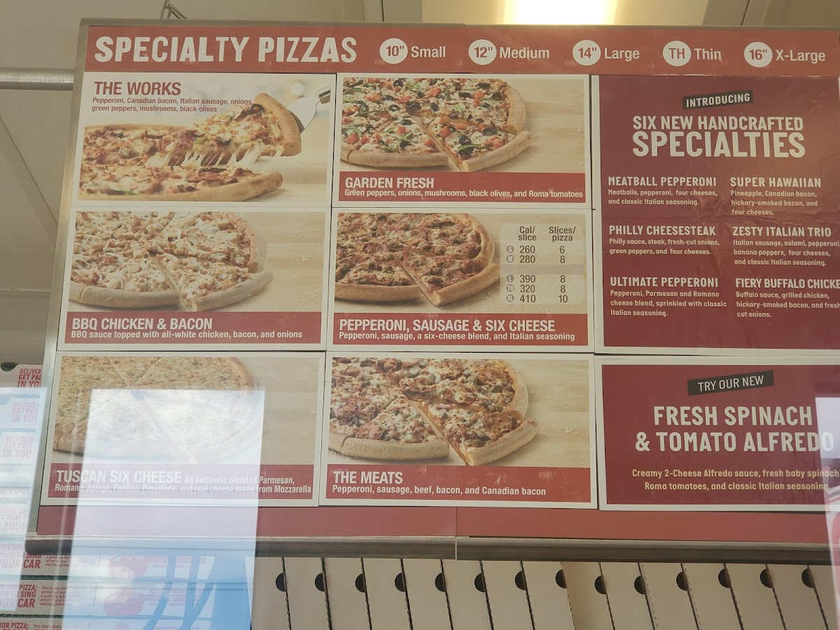Papa Johns Pizza Photo Menu 4