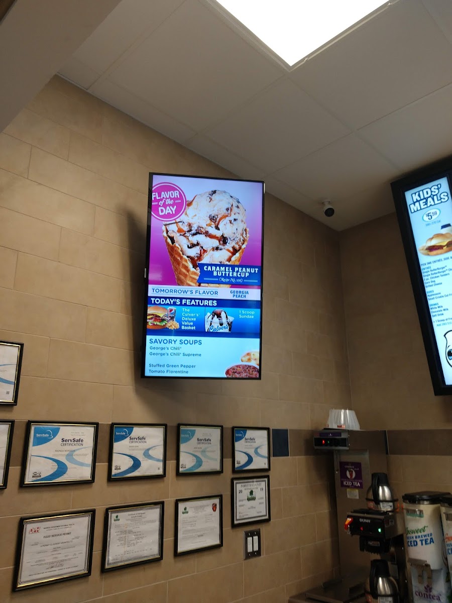 Culver’s Photo Menu 7