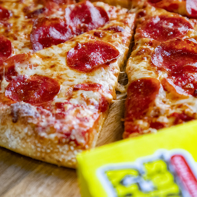 Home of the Original Flavored Crust Pizza