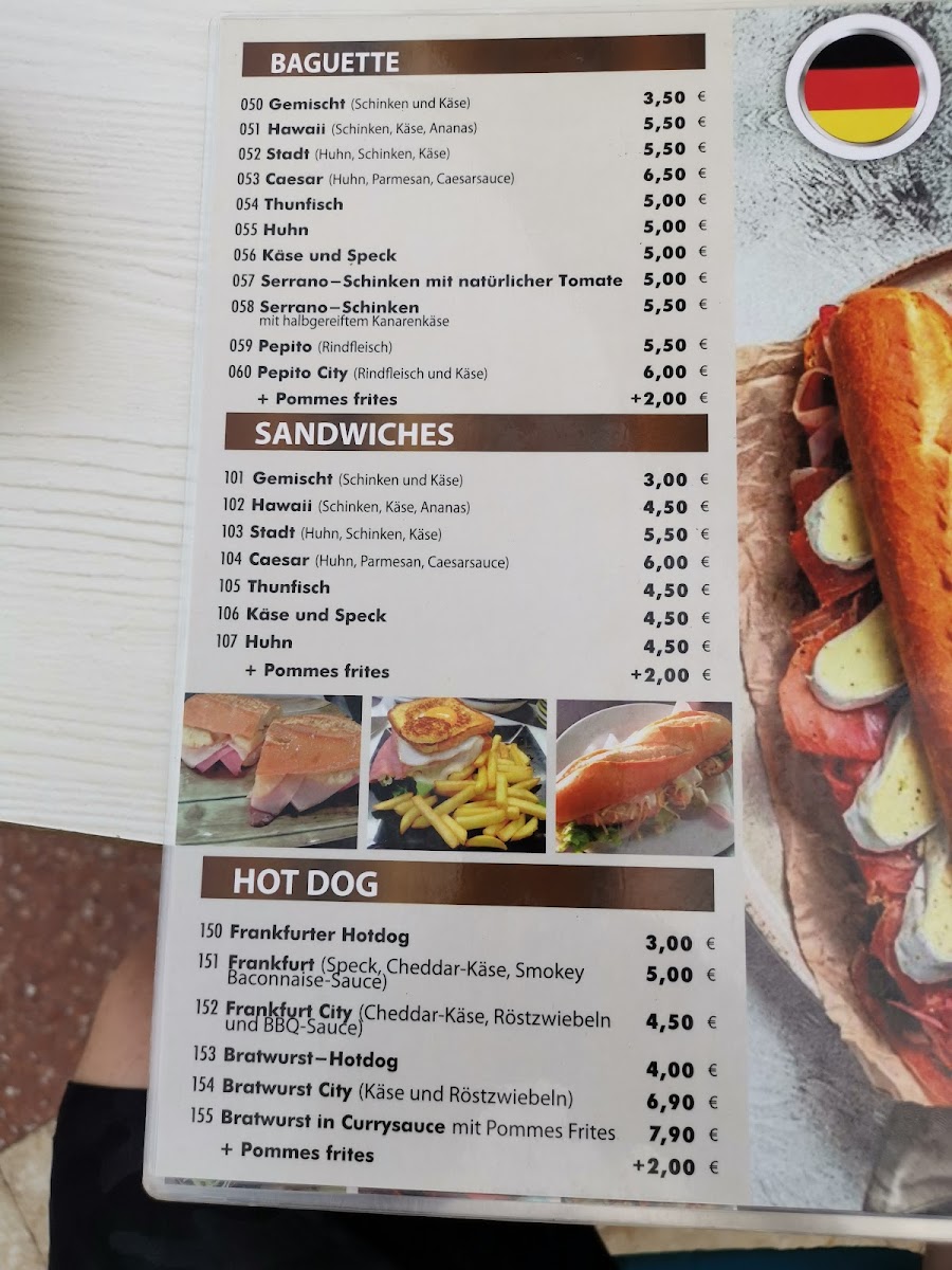 City Cafe Photo Menu 3