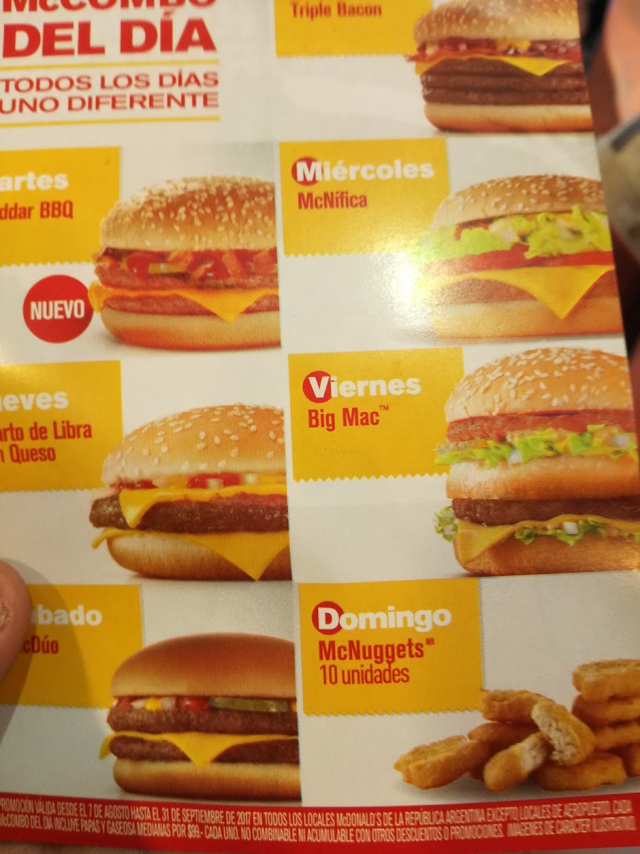 McDonald's Photo Menu 3