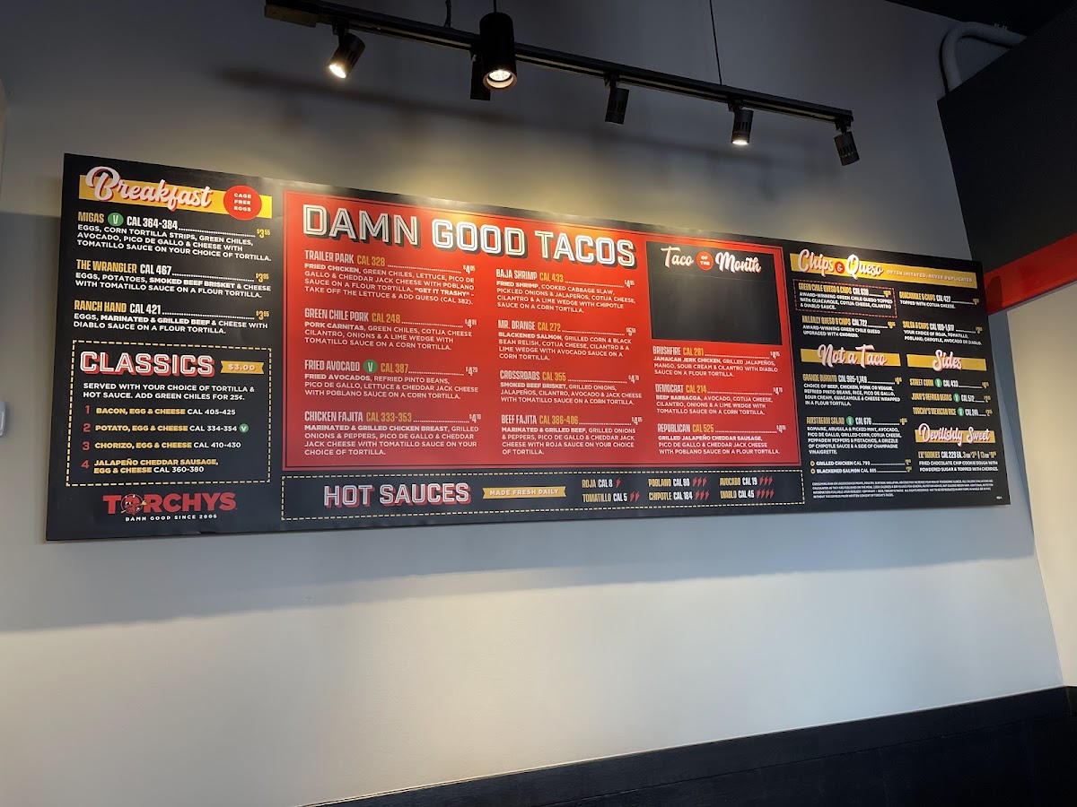 Torchy's Tacos Photo Menu 4