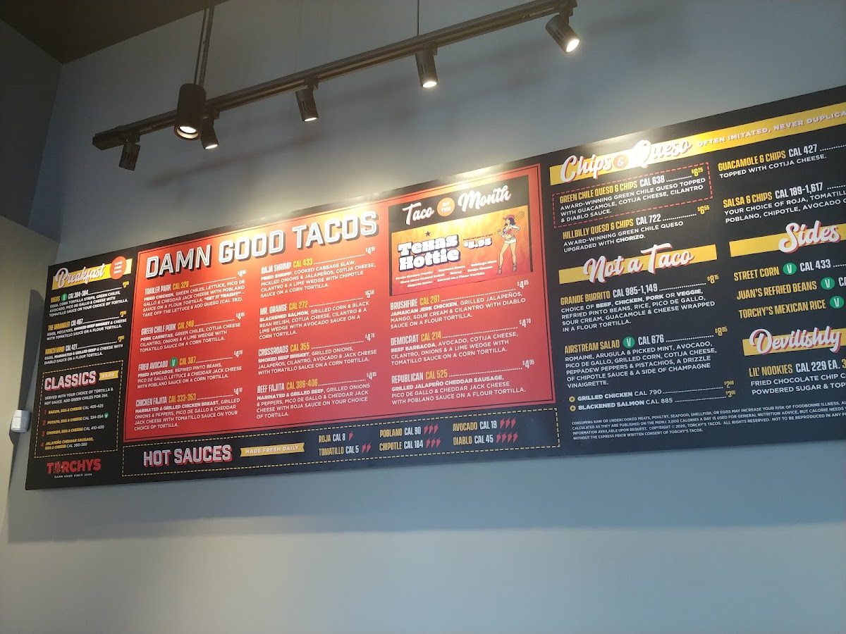 Torchy's Tacos Photo Menu 9