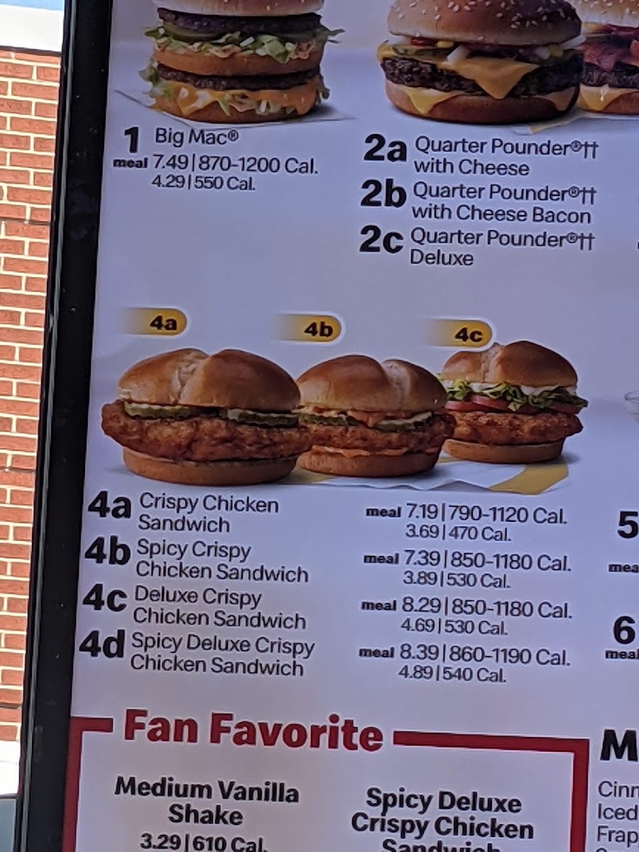 McDonald's Photo Menu 1