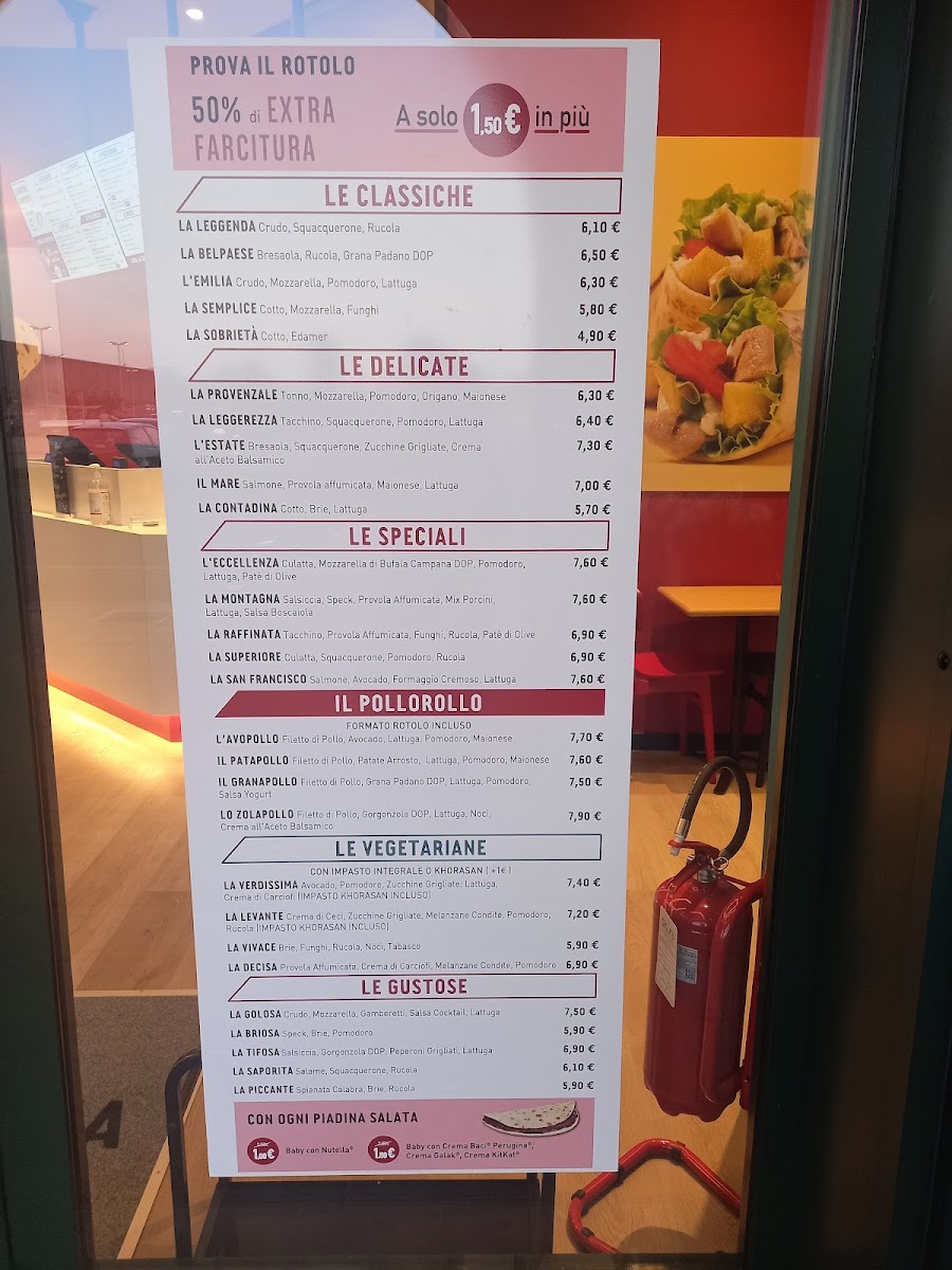La Piadineria Photo Menu 1