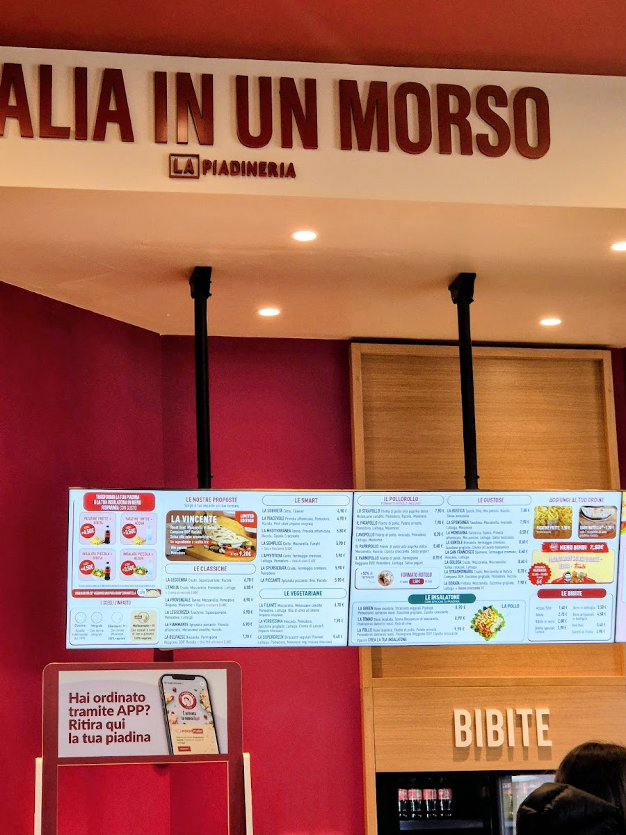 La Piadineria Photo Menu 4