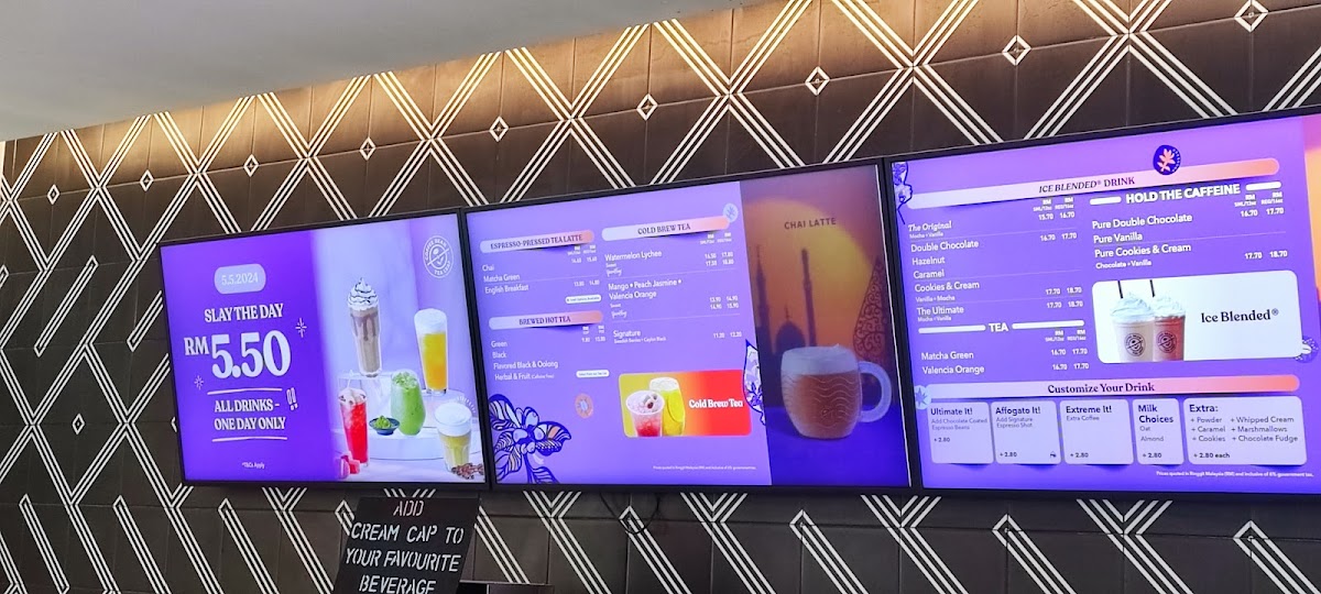 The Coffee Bean & Tea Leaf Photo Menu 3