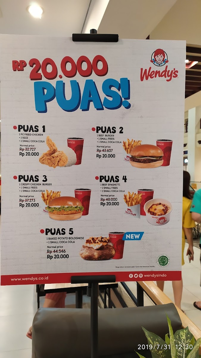 Wendy's Photo Menu 3