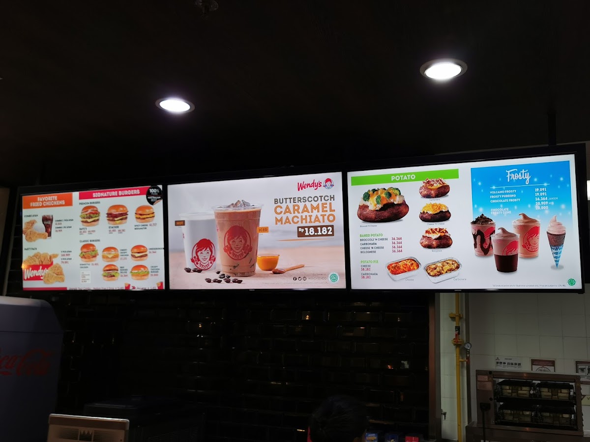 Wendy's Photo Menu 4
