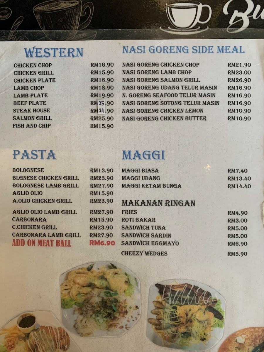Bubble Cafe Photo Menu 3