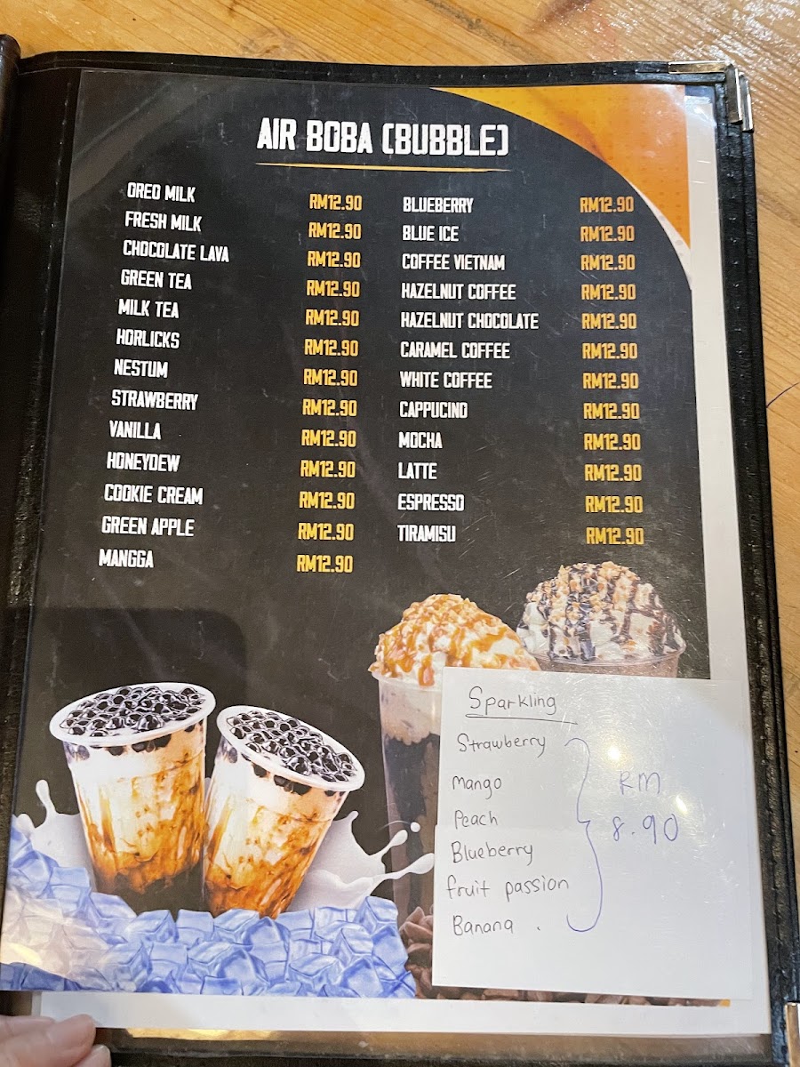 Bubble Cafe Photo Menu 7
