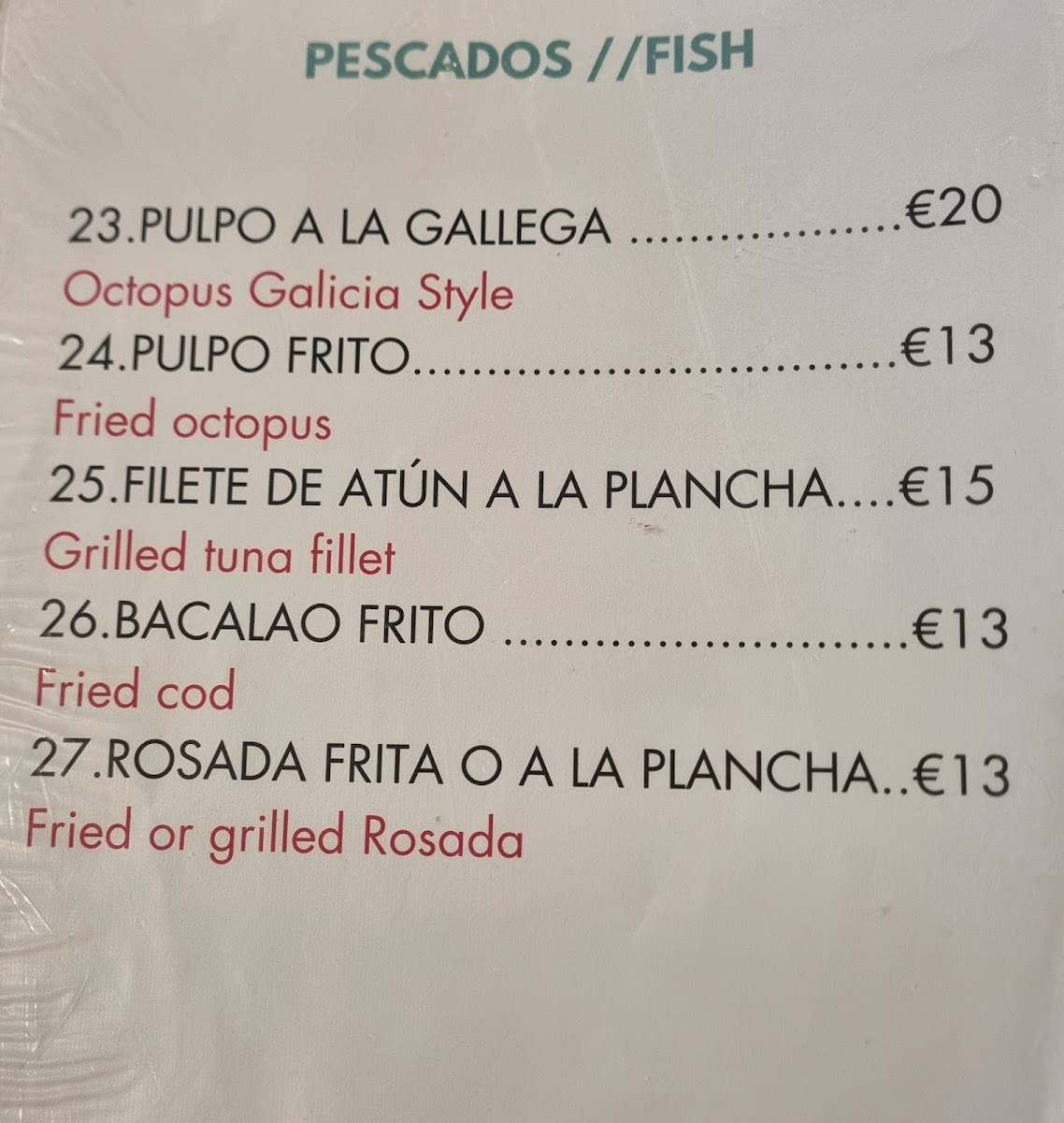 Meson Tio Blas Photo Menu 10