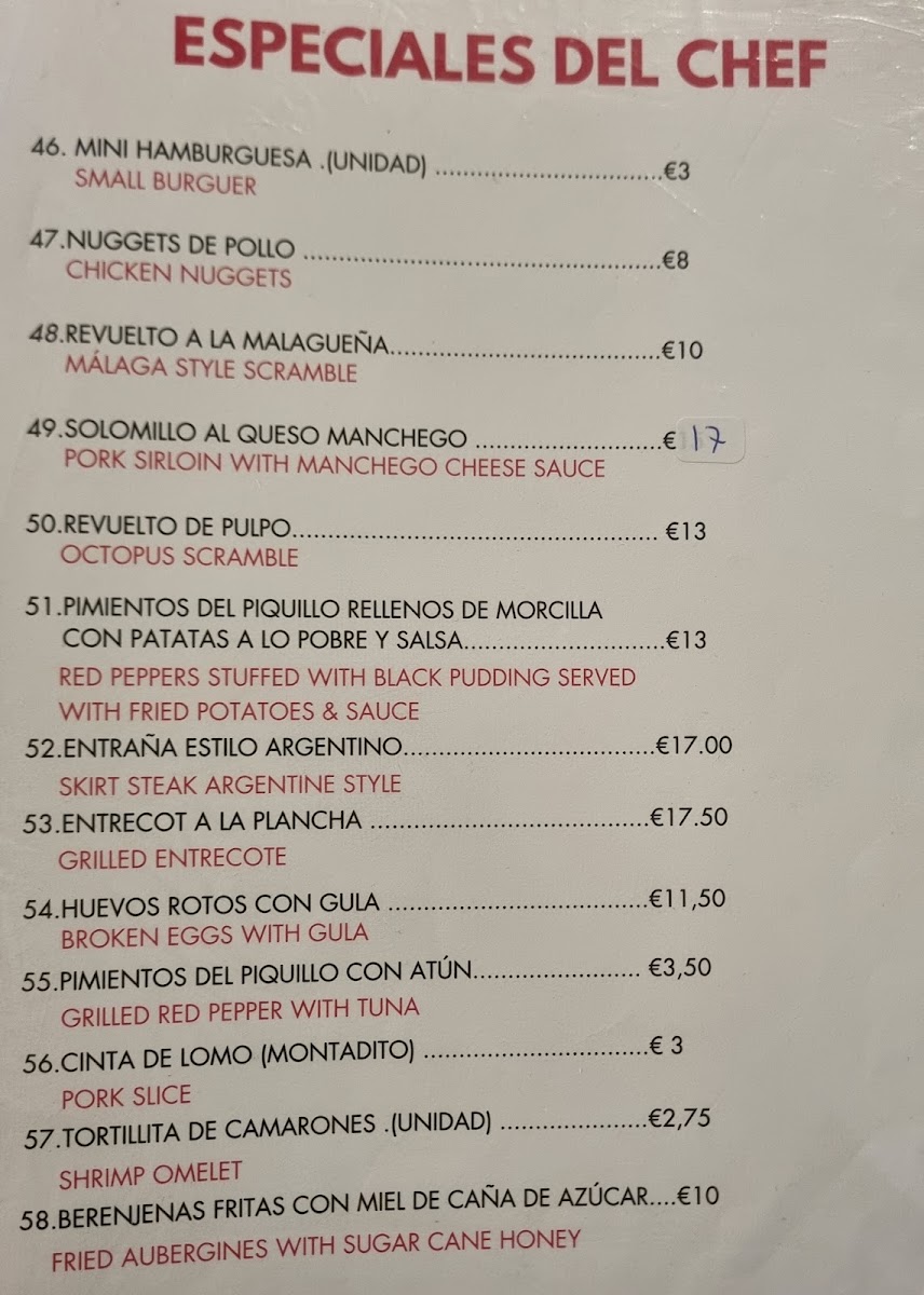 Meson Tio Blas Photo Menu 3