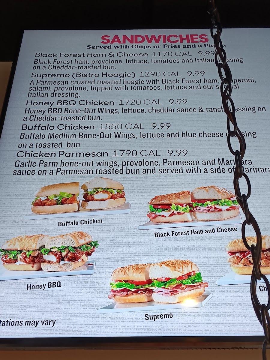 Pizza Hut Photo Menu 3