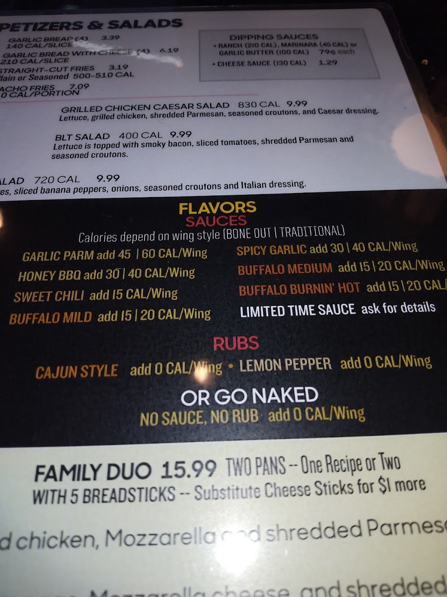 Pizza Hut Photo Menu 5